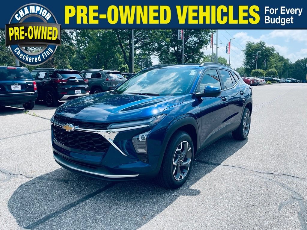 Used 2024 Blue Glow Metallic Chevrolet LT image 1