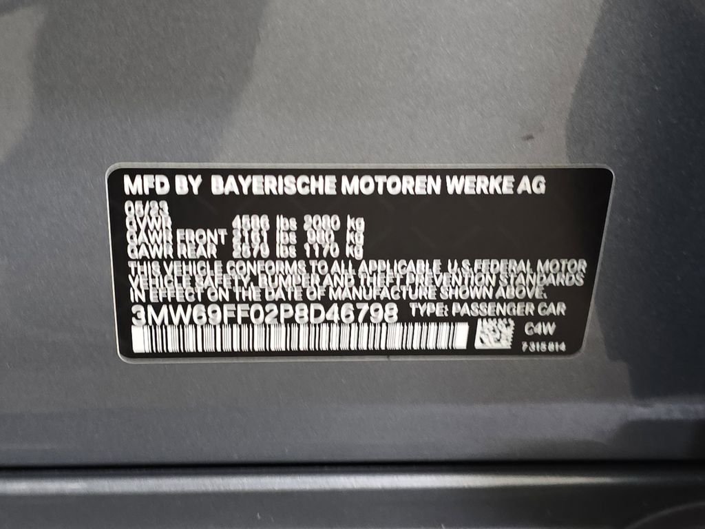 Certified Used 2023 Skyscraper Grey Metallic BMW 330i image 33