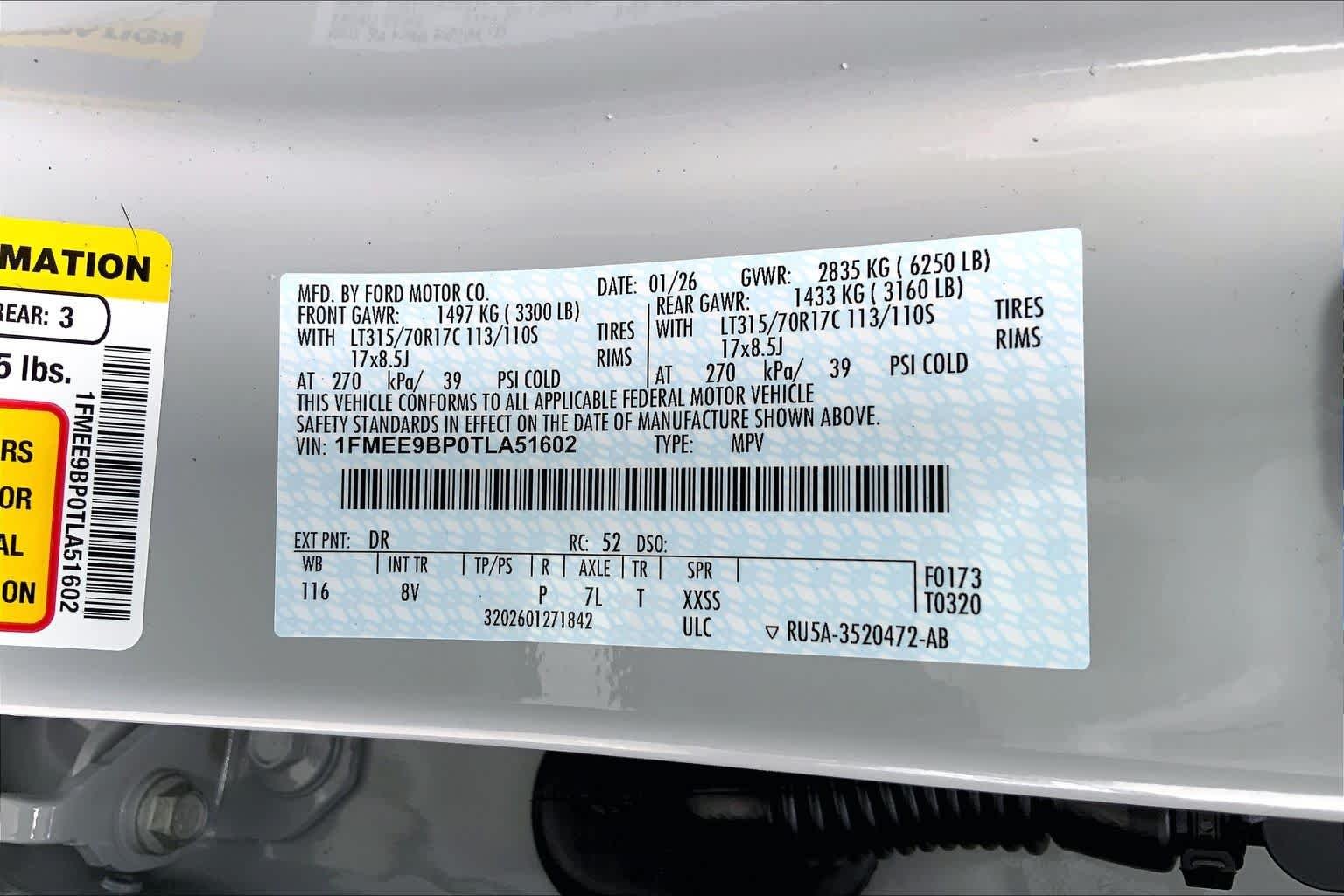 New 2026 Avalanche Ford Badlands® image 18