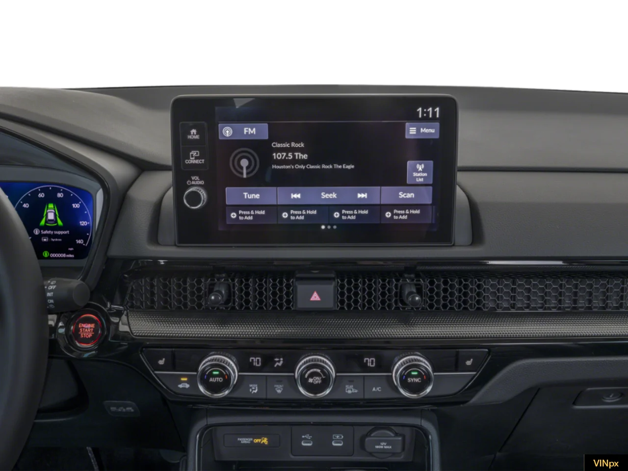 New 2026 Canyon River Blue Metallic Honda EX-L AWD image 8