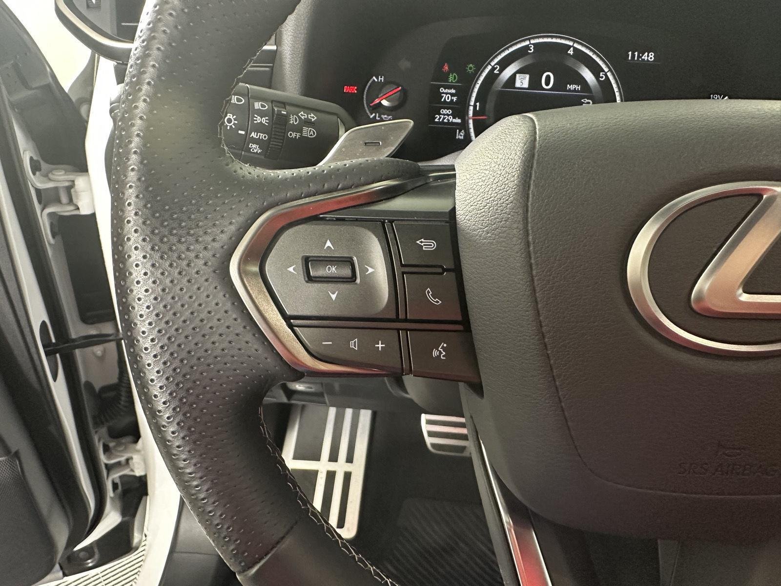 Used 2024 Ultra White Lexus LX 600 F SPORT image 13