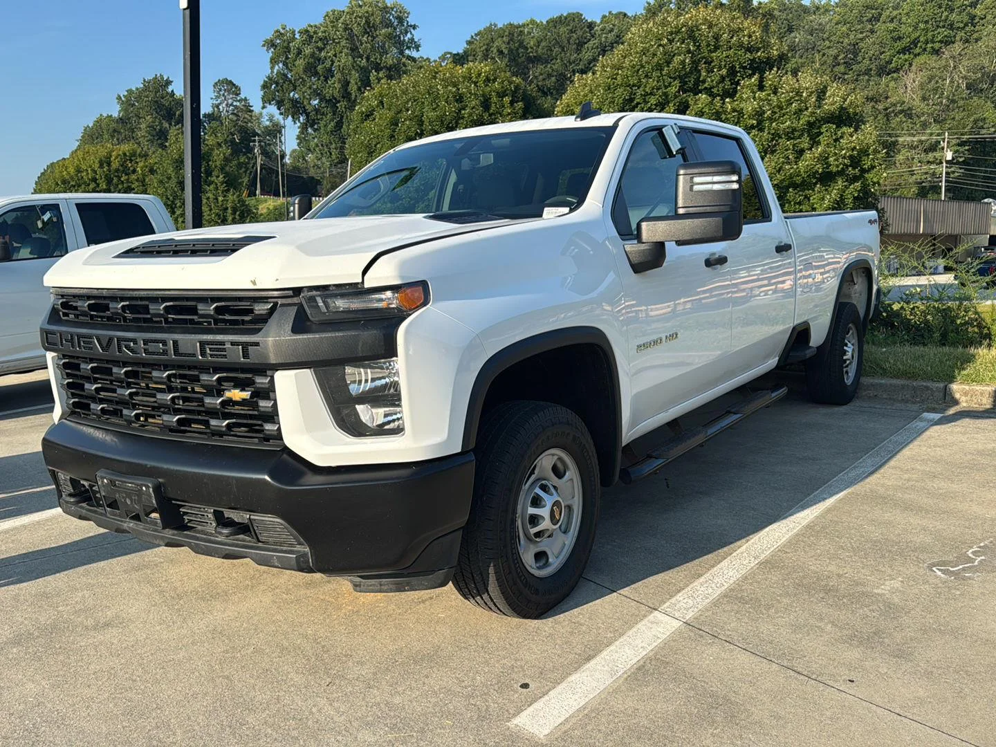 Used 2023 Summit White Chevrolet Work Truck image 1
