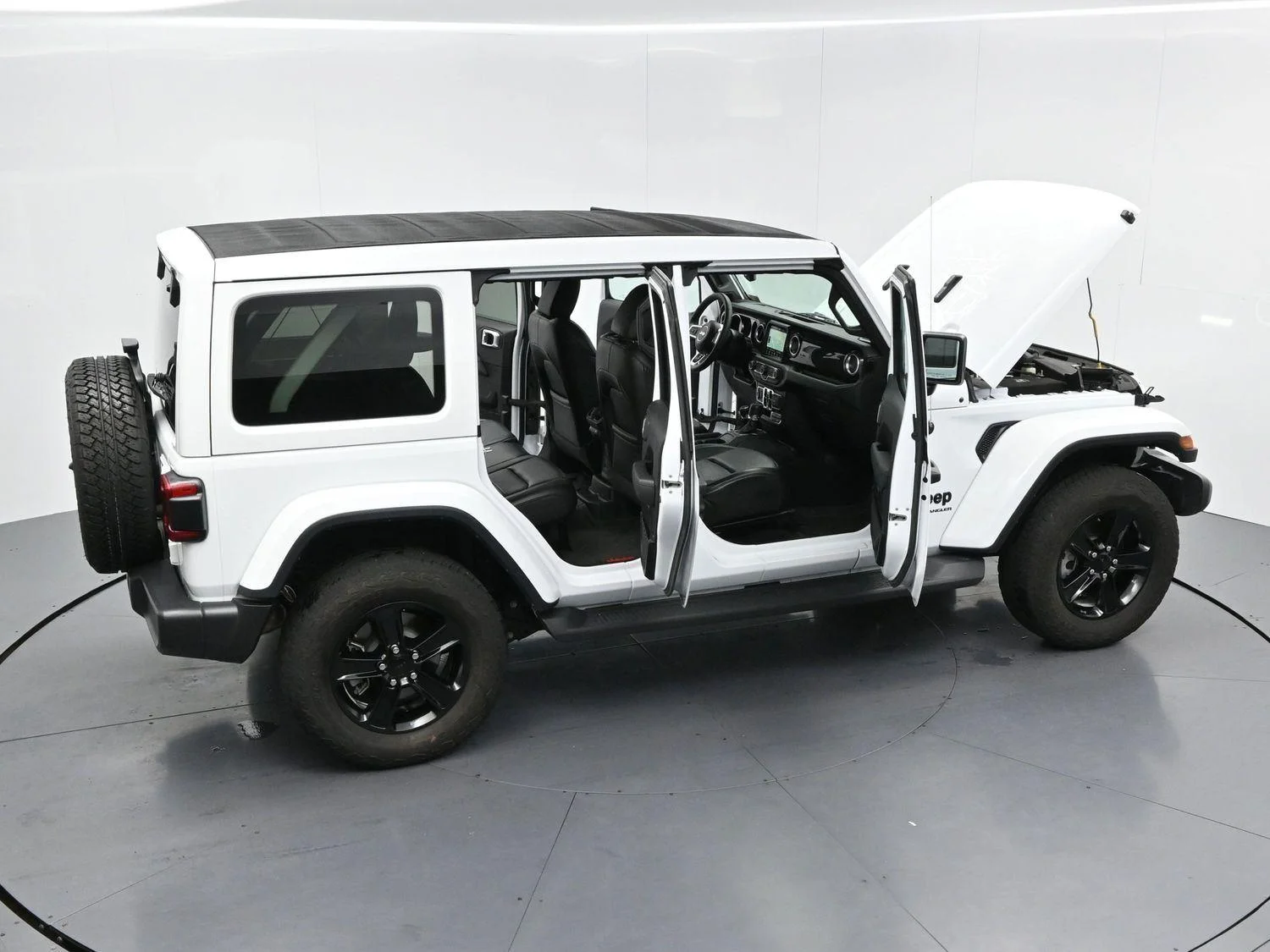 Used 2023 White Jeep Sahara Altitude image 38