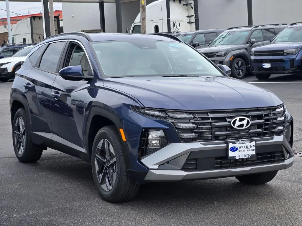 New 2026 Blue Hyundai SEL image 3