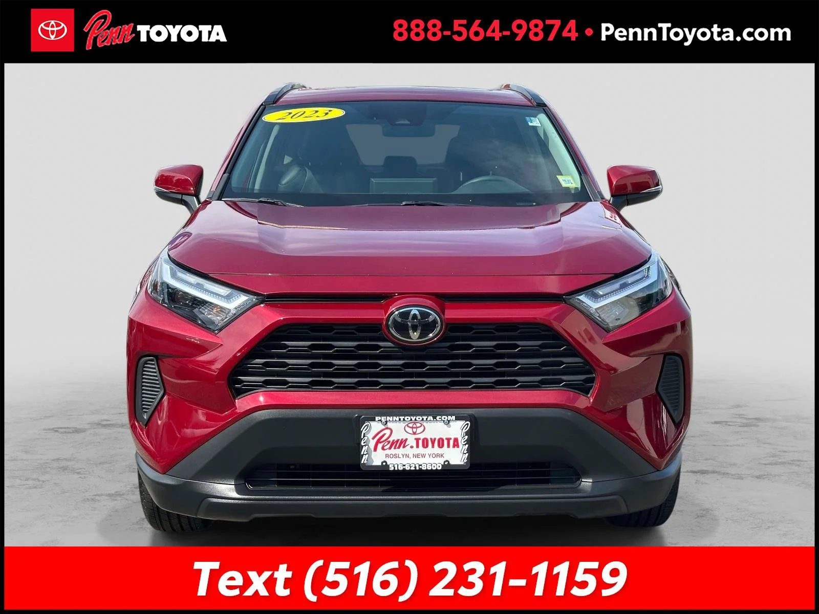 Used 2023 RUBY FLARE PEARL Toyota XLE image 9