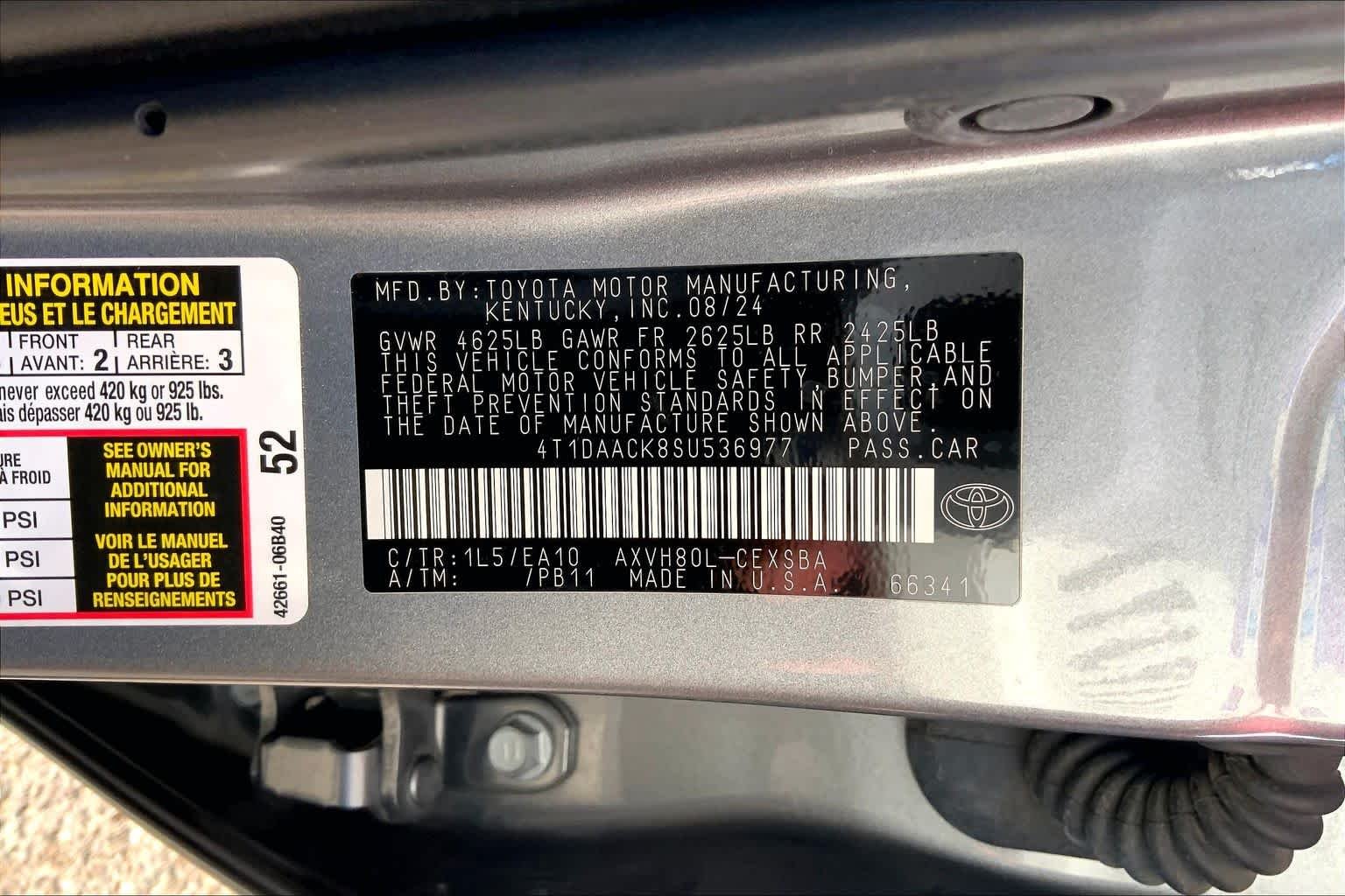 Used 2025 Heavy Metal Toyota SE image 34