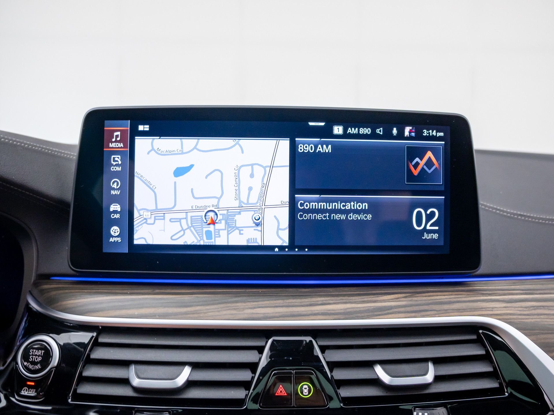 Certified Used 2023 Black Sapphire Metallic BMW M550i xDrive image 23