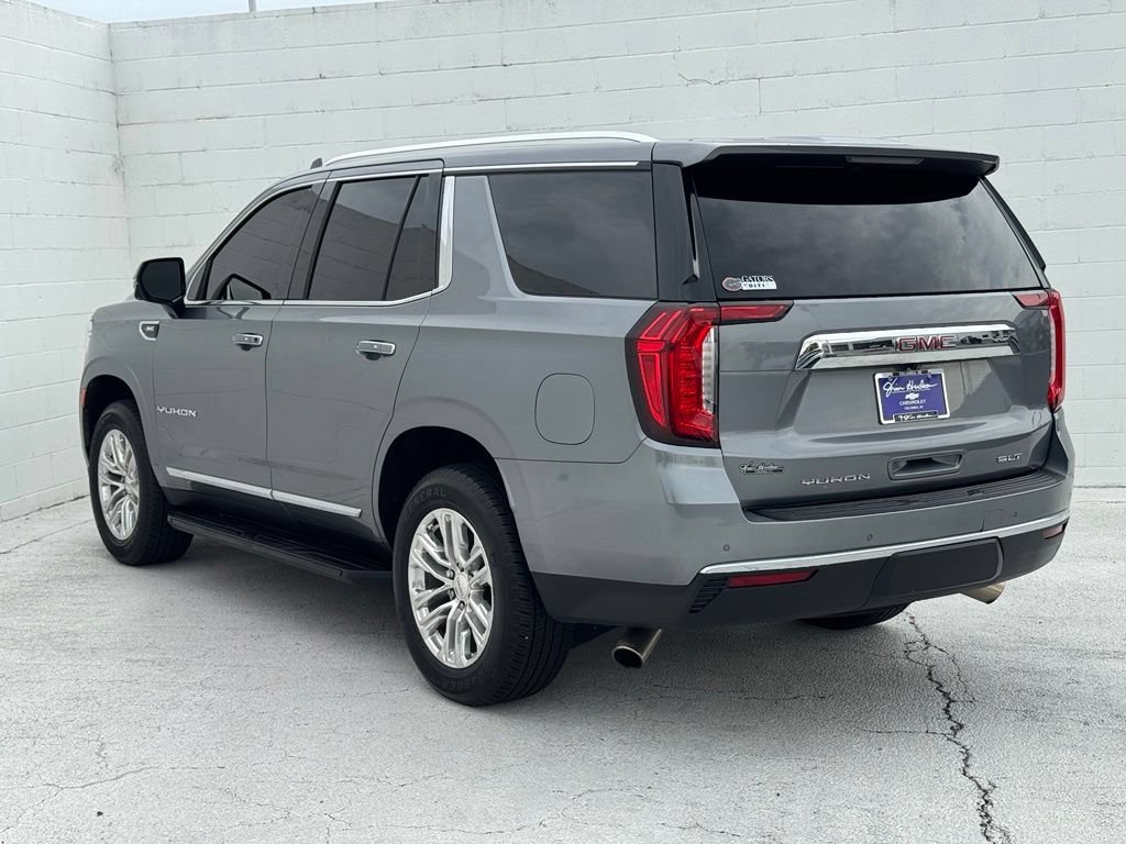 Used 2022 Satin Steel Metallic GMC SLT image 12