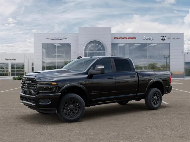 New 2025 Diamond Black Crystal Pearlcoat RAM Limited image 13