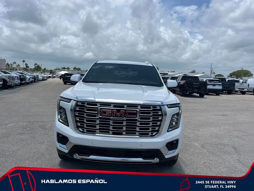 Used 2025 Summit White GMC Denali image 2