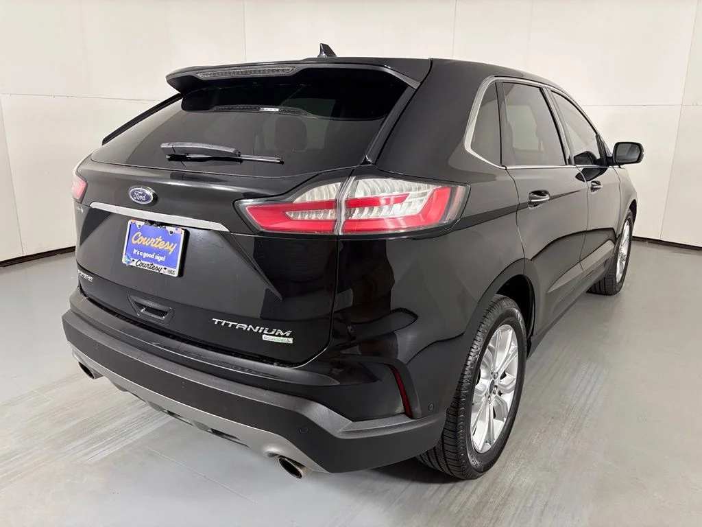 Used 2020 Black Ford Titanium image 8