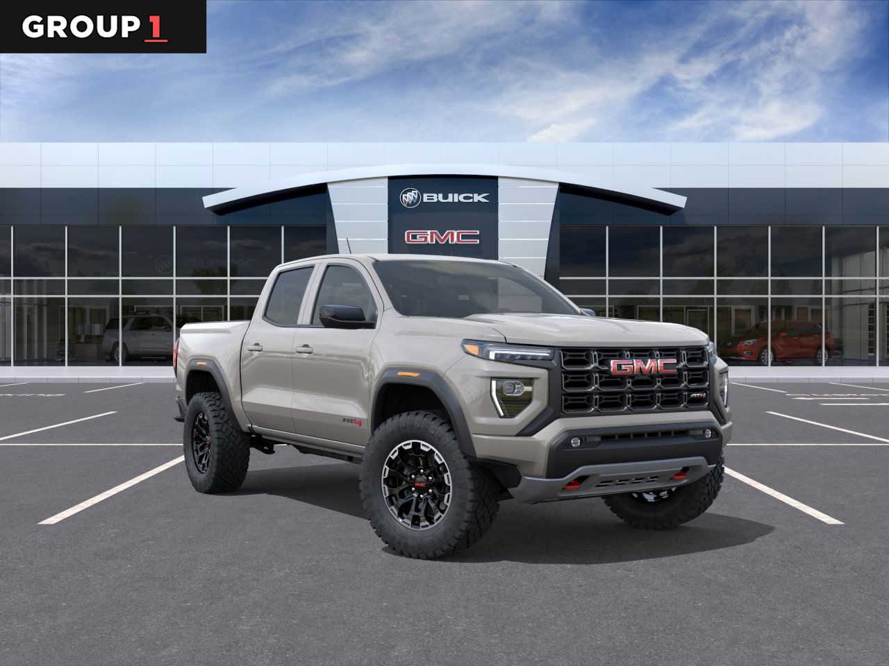 New 2026 GMC Canyon AT4 Crew Cab in Houston #T1137079 Sterling