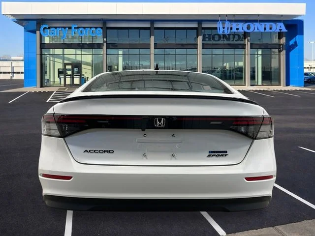 New 2026 Platinum White Pearl Honda Sport image 4