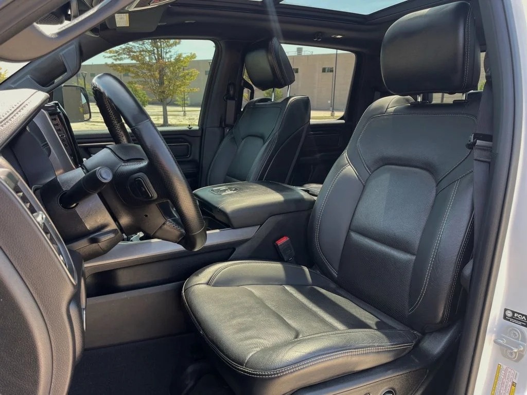 Used 2021 Bright White Clearcoat Ram Sport image 27