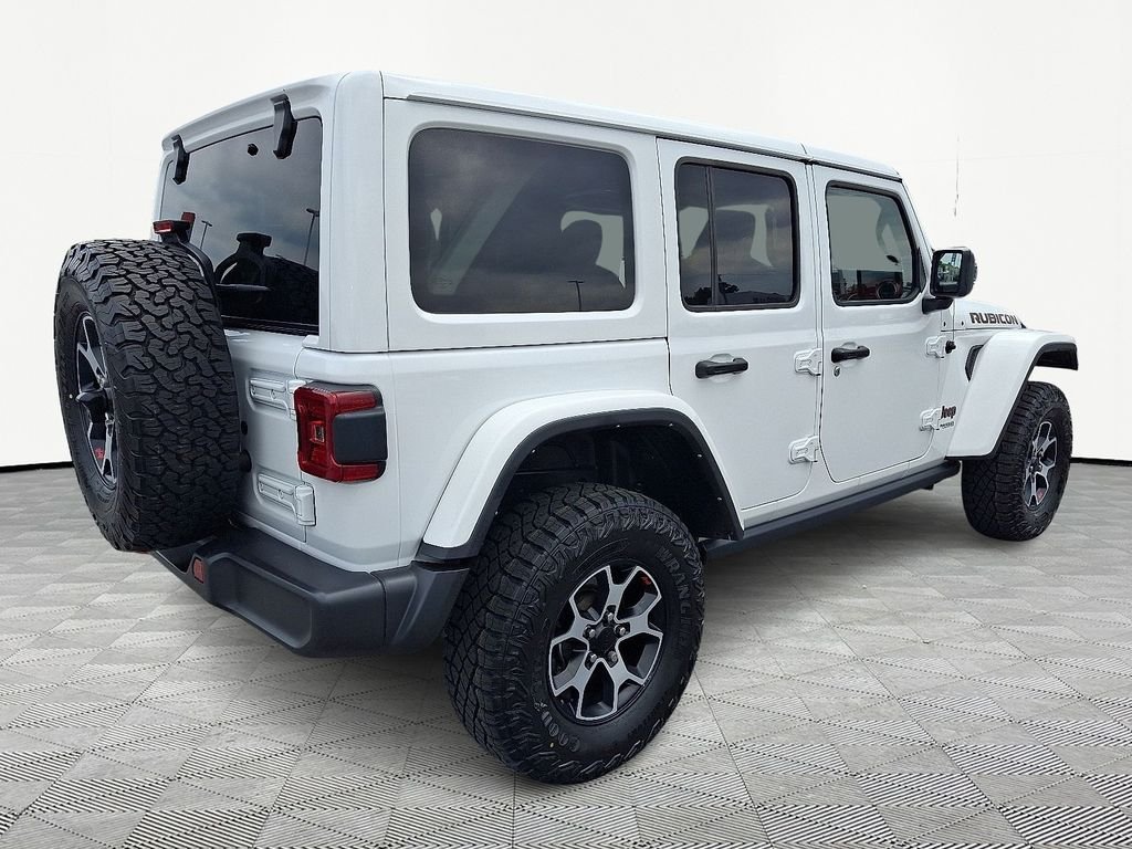Used 2022 White Jeep Unlimited Rubicon image 7