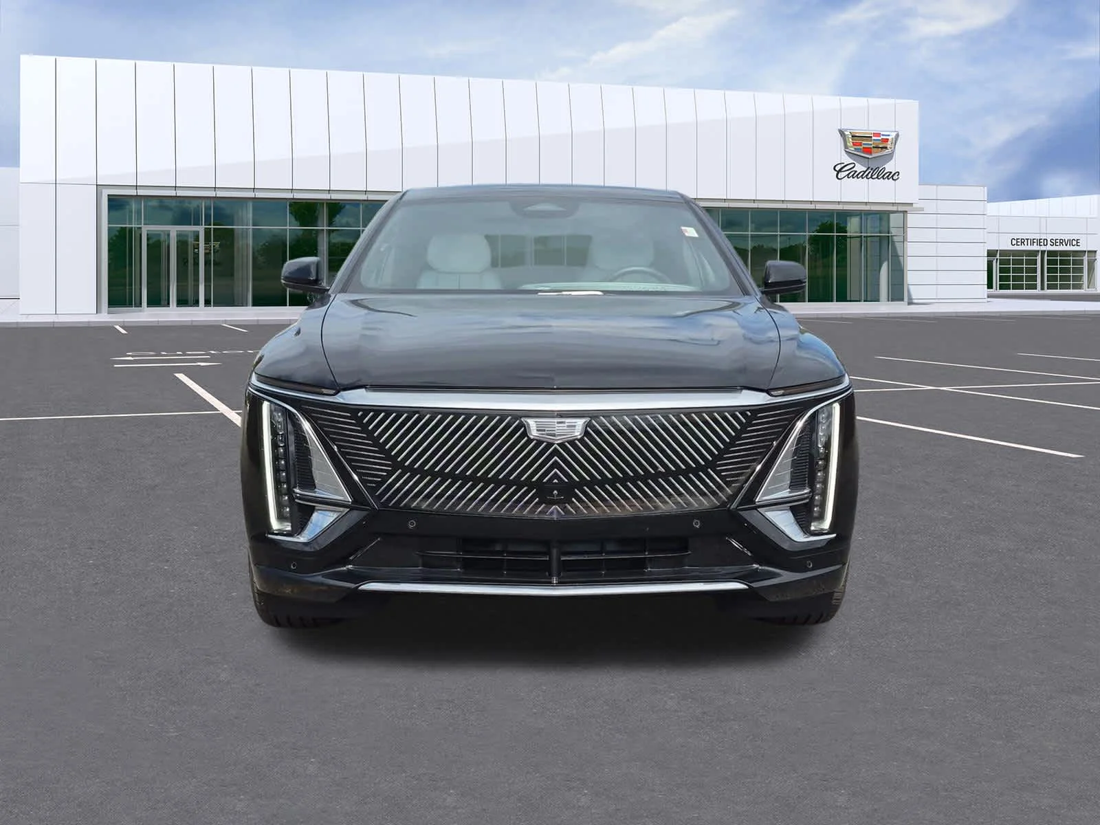 Used 2024 Cadillac LYRIQ Luxury 1 with VIN 1GYKPPRL9RZ133689 for sale in Northbrook, IL