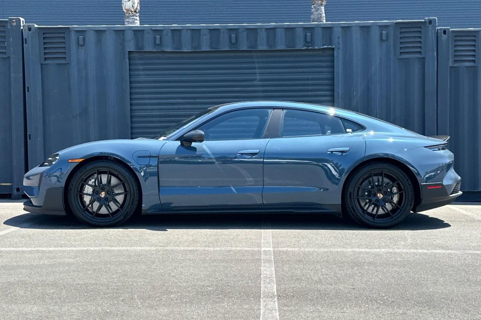 Certified Used 2025 Pale Blue Metallic Porsche Turbo GT image 2