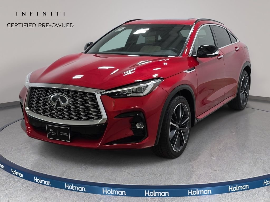 Certified Used 2023 Dynamic Sunstone Red INFINITI ESSENTIAL image 1