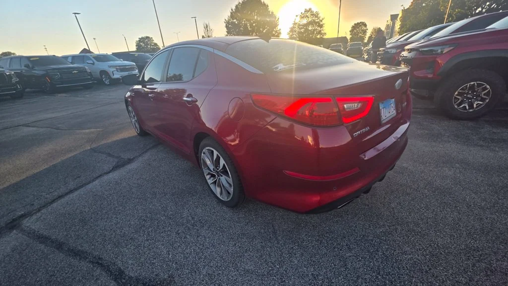 Used 2014 Kia Optima SX with VIN 5XXGR4A74EG268398 for sale in Champaign, IL