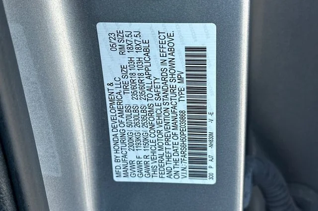 Certified Used 2023 Silver Honda Sport image 34
