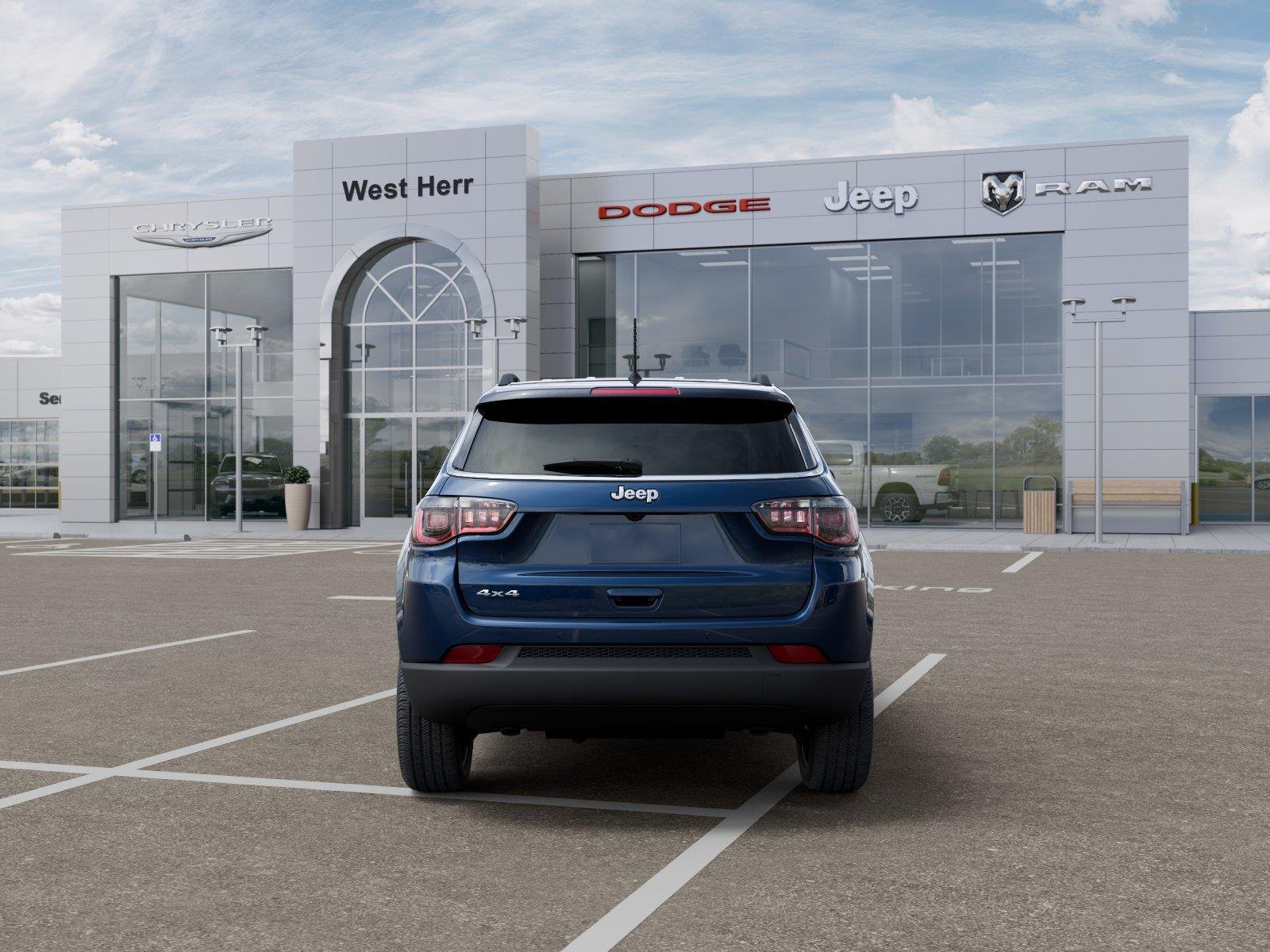 New 2026 Fathom Blue Pearl Coat Jeep COMPASS LIMITED ALTITUDE 4X4 image 7