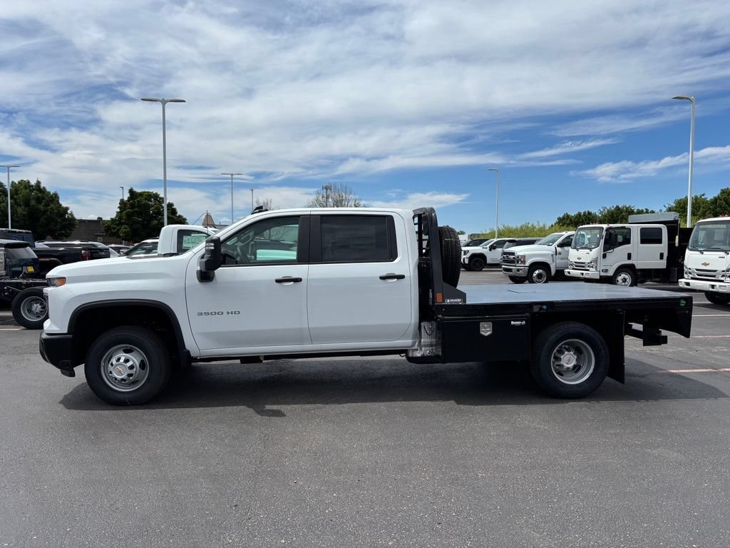 New 2025 Summit White Chevrolet Work Truck image 3