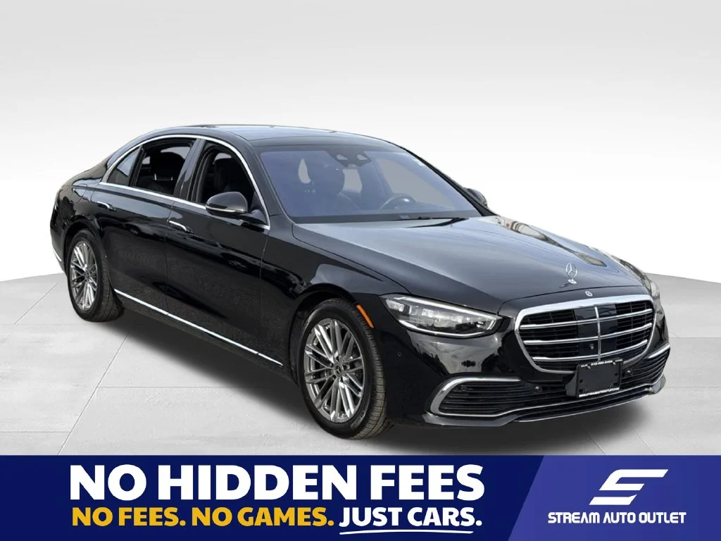 Used 2022 Black Mercedes-Benz S 580 image 1