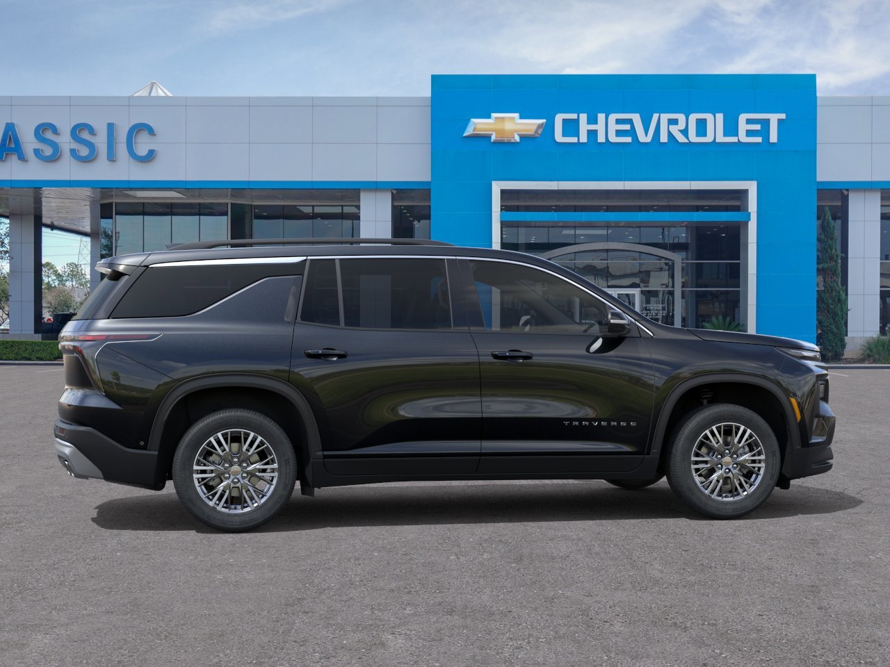 2026 Chevrolet Traverse LT Black at Classic Elite Chevrolet Sugar Land