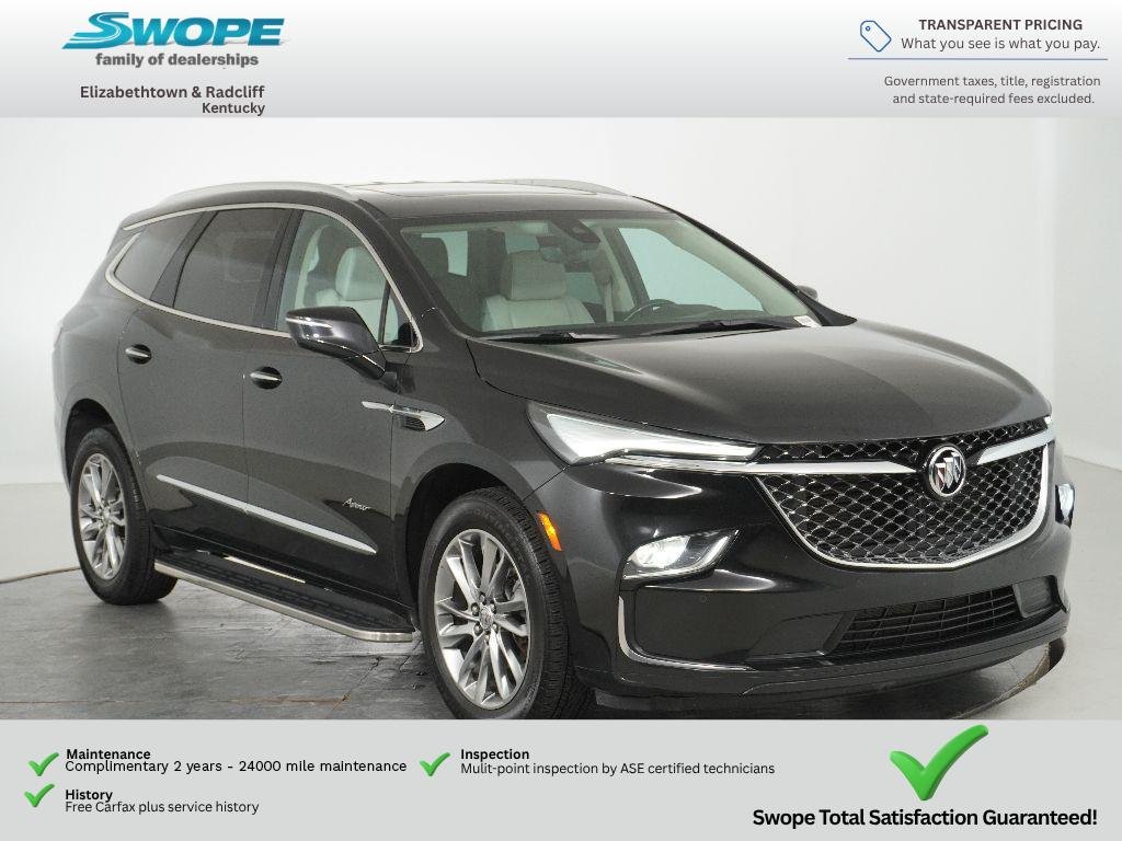 Used 2024 Ebony Twilight Metallic Buick Avenir image 1