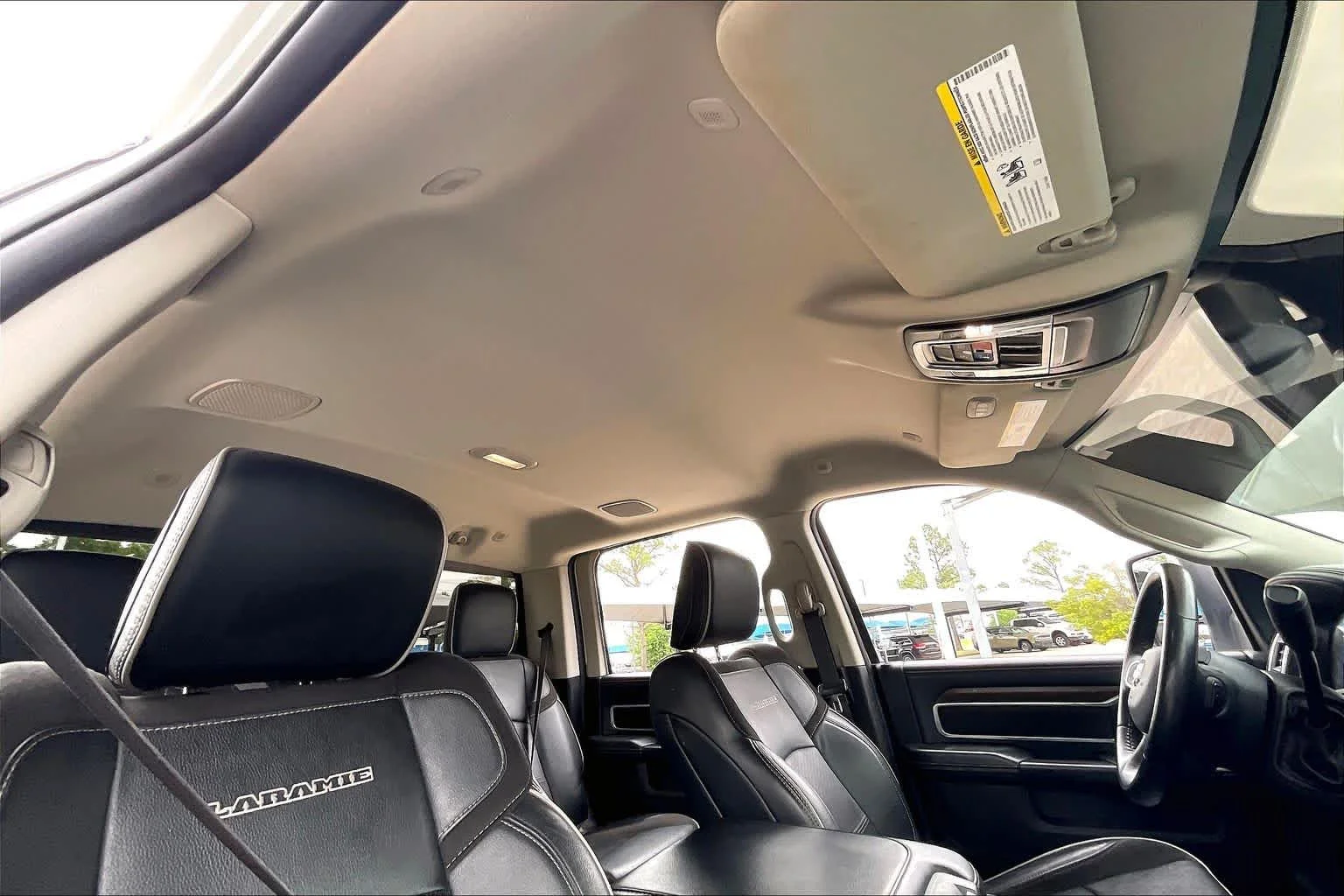 Used 2024 Bright White Clearcoat Ram Laramie image 14