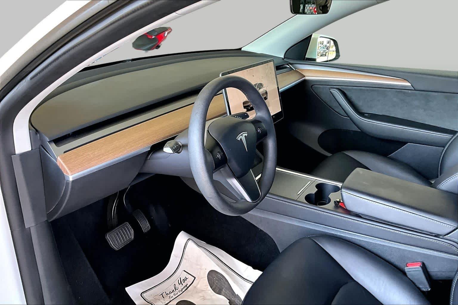 Used 2023 Pearl White Multi Tesla  image 17
