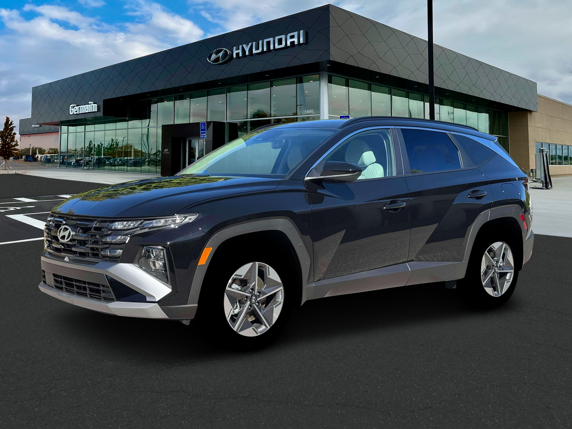 New 2026 Ash Black Hyundai SEL AWD image 2