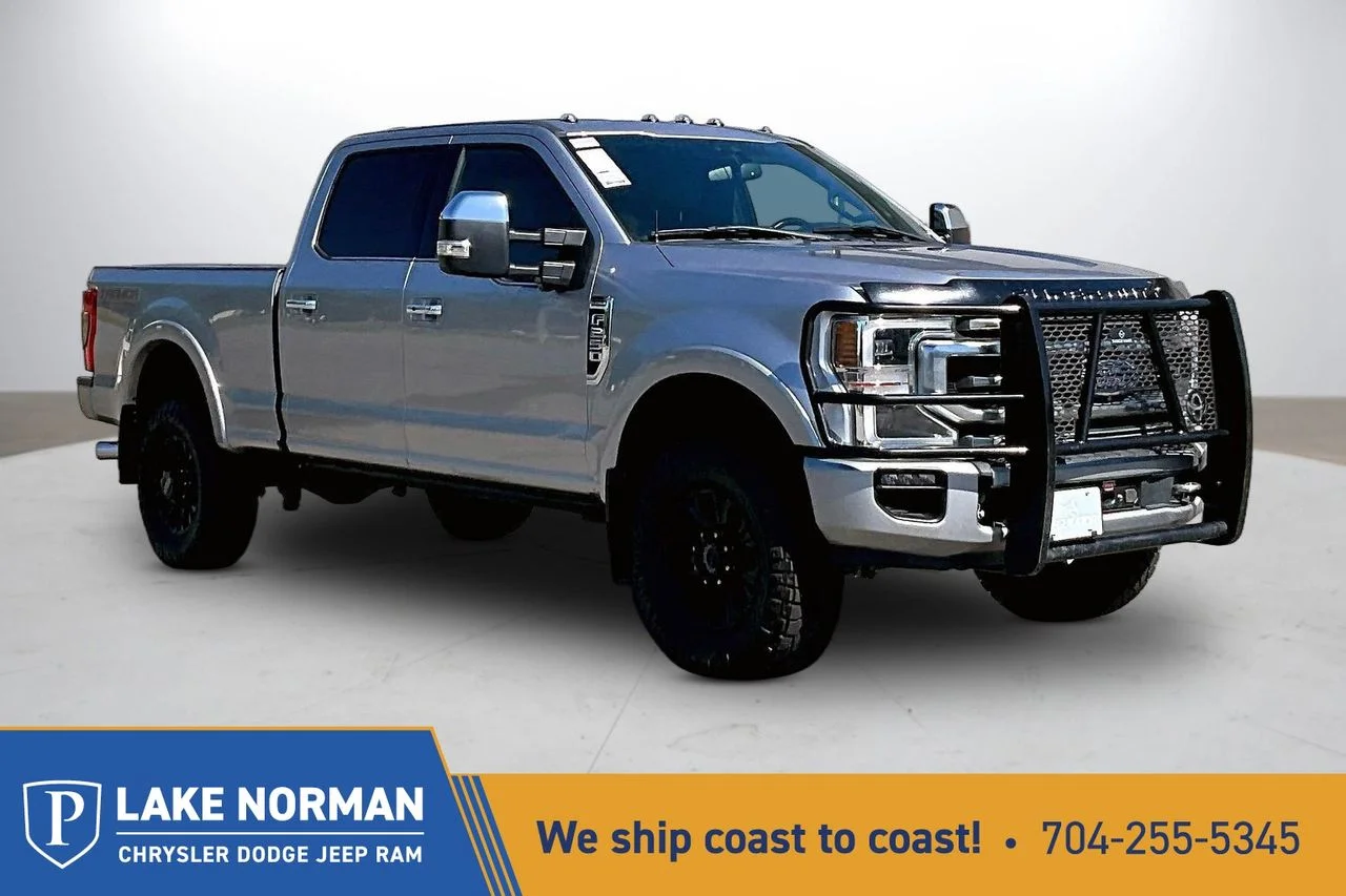 Certified Used 2022 Silver Ford Platinum image 1