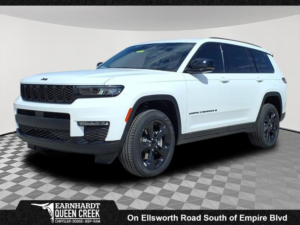 New 2025 Bright White Clear-Coat Exterior Paint Jeep Limited image 1