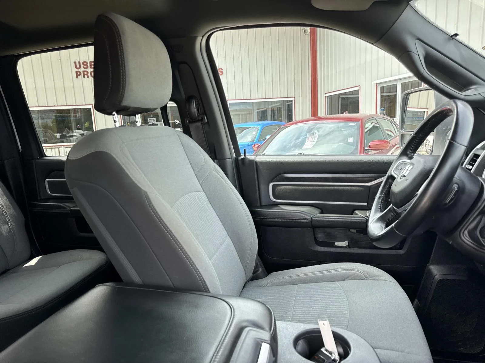 Used 2024 Bright White Clearcoat Ram Big Horn image 10