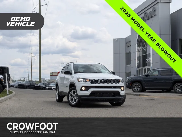 2025 Jeep Compass North - - 4X4 - Heated seats - Forward Collision Warning & More!