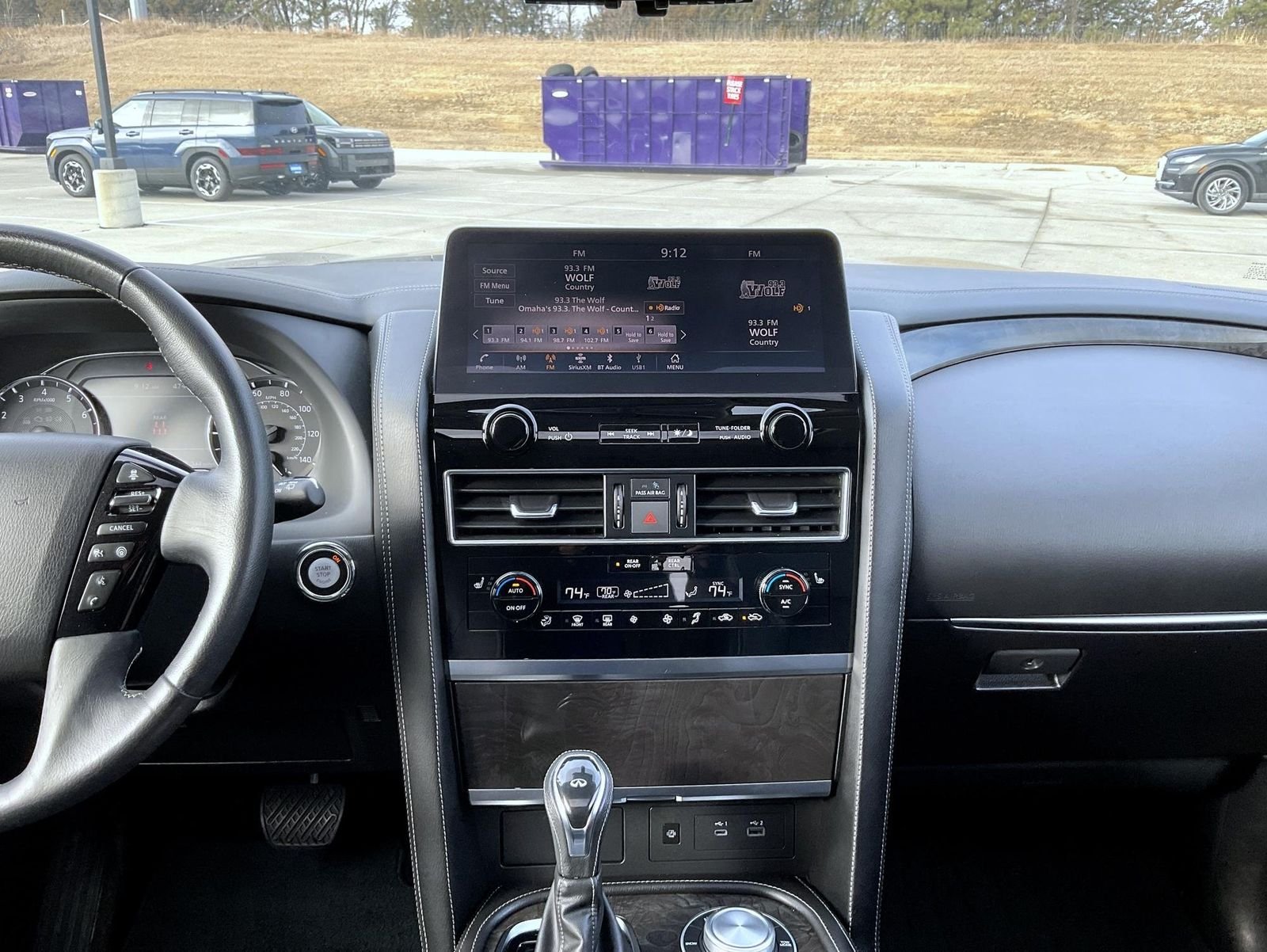 Used 2024 Blue INFINITI LUXE image 13