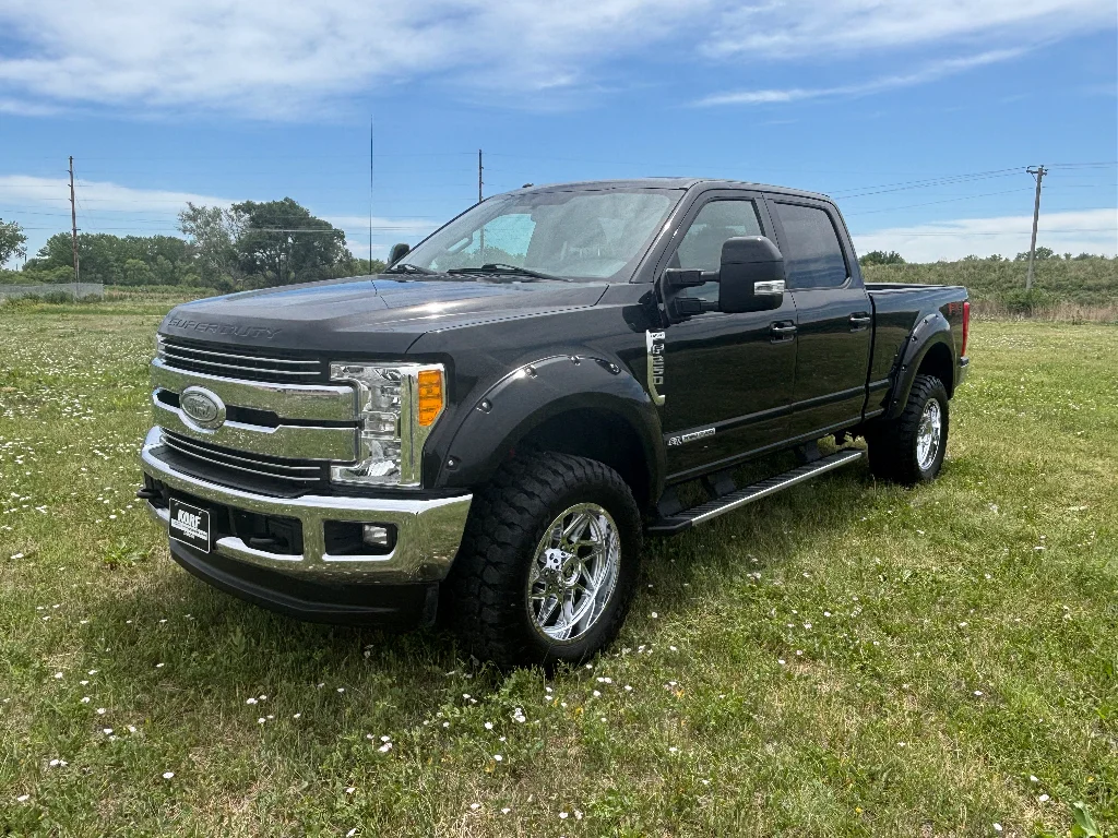 Used 2017 Shadow Black Ford Lariat image 1