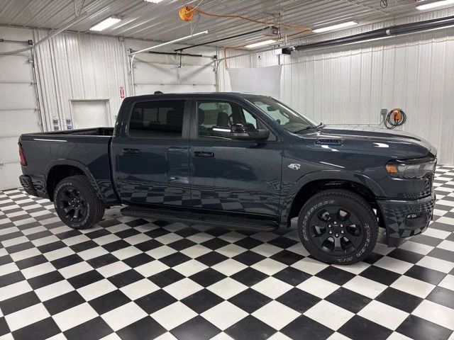 New 2026 Forged Blue Metallic Exterior Paint RAM Big Horn/Lone Star image 3
