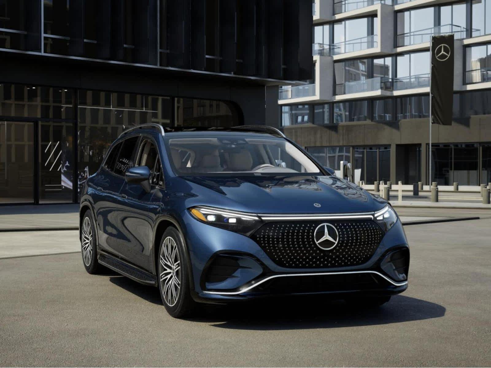 New 2026 Twilight Blue Metallic Mercedes-Benz EQS 400 image 8
