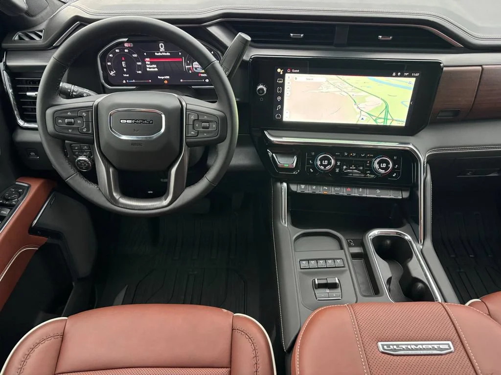 New 2026 Glacier White Tricoat GMC Denali Ultimate image 3