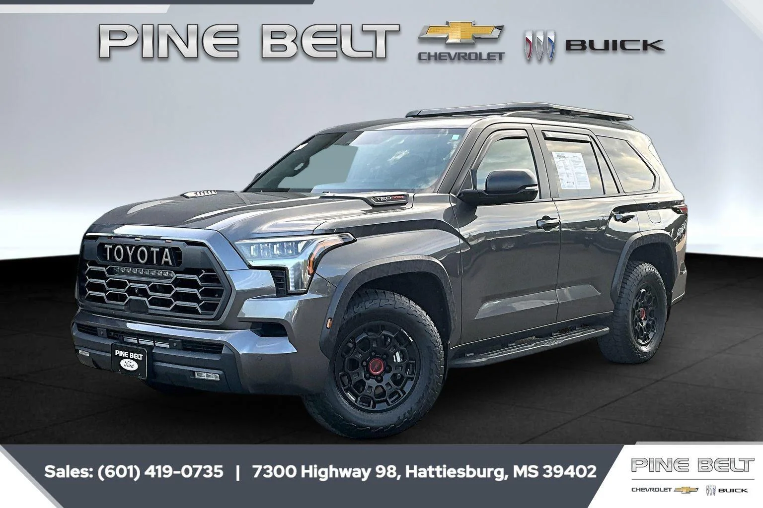 Used 2025 Magnetic Gray Metallic Toyota TRD Pro image 10