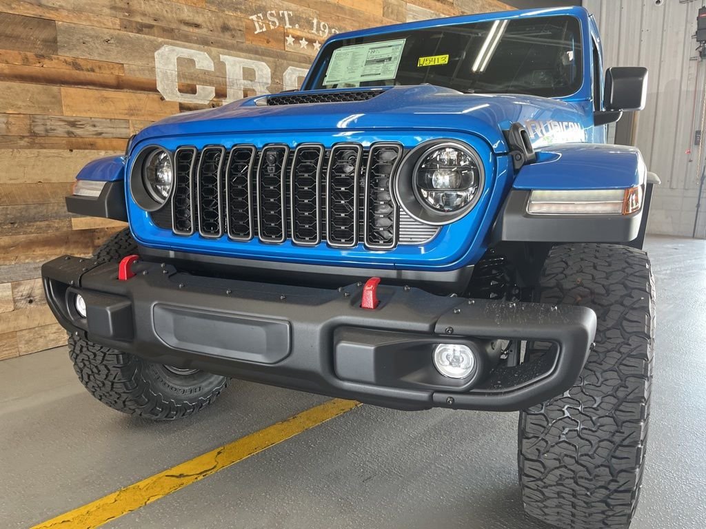 New 2026 Hydro Blue Pearl-Coat Exterior Paint Jeep Rubicon X image 10