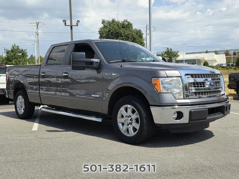 Used 2014 Sterling Gray Metallic FORD 2WD SUPERCREW 145" XLT image 6
