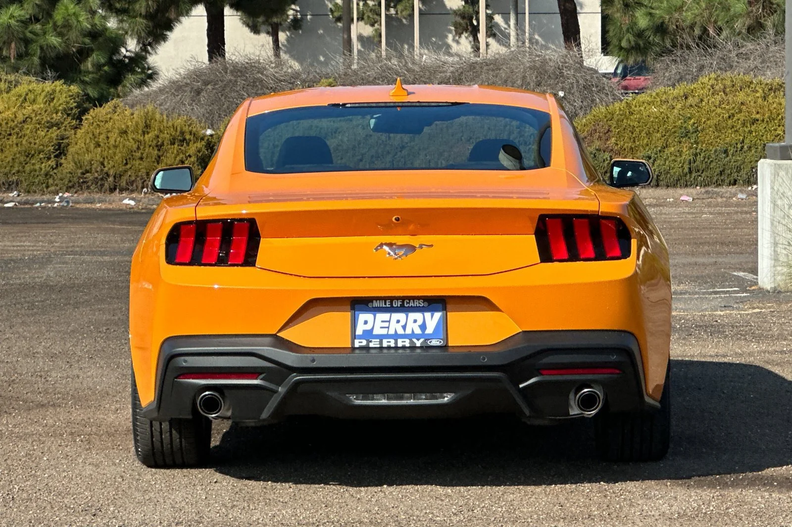 New 2026 Orange Fury Metallic Tri-coat Ford EcoBoost® Fastback image 4