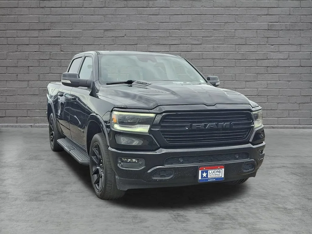 Used 2021 Black Ram Laramie Crew Cab 4x4 5