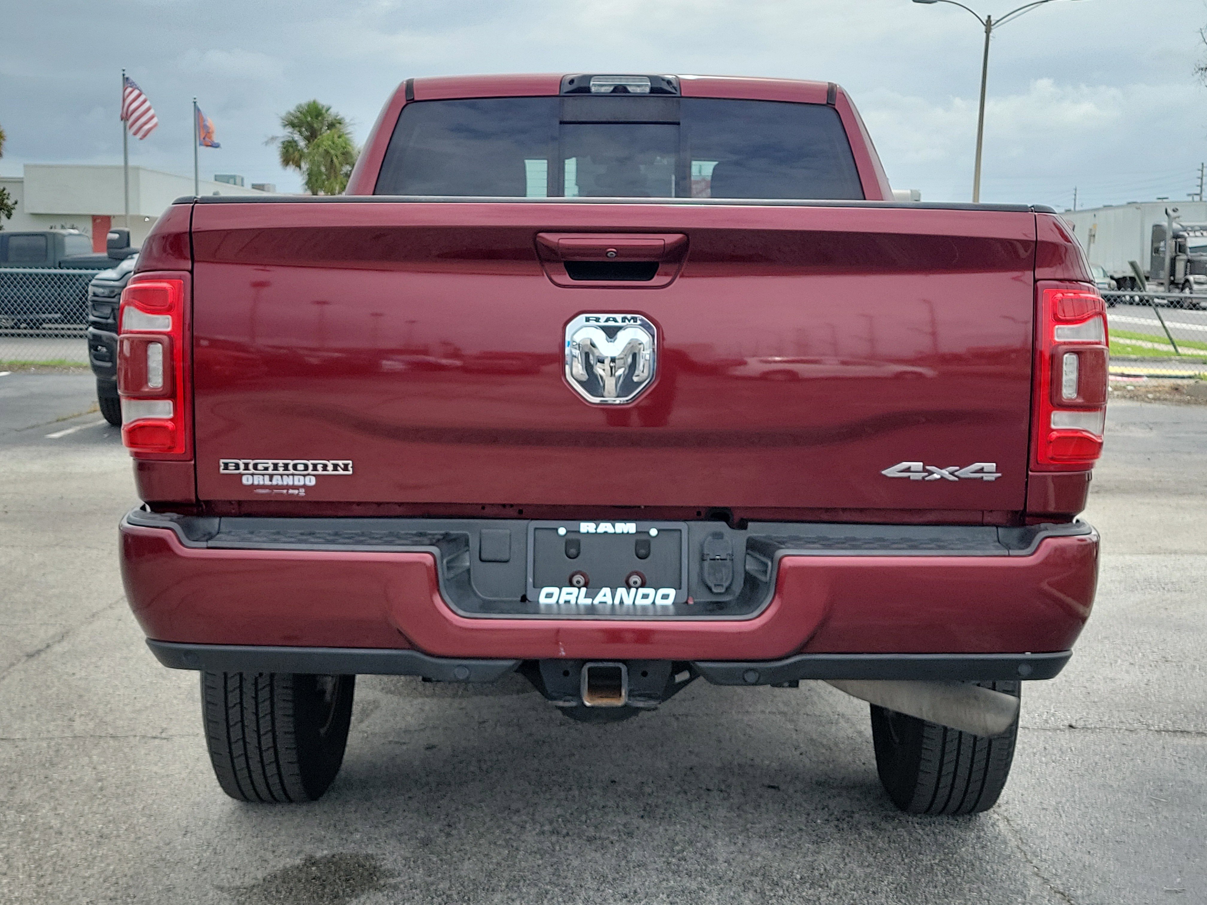 Used 2021 Delmonico Red Pearlcoat Ram Big Horn image 5