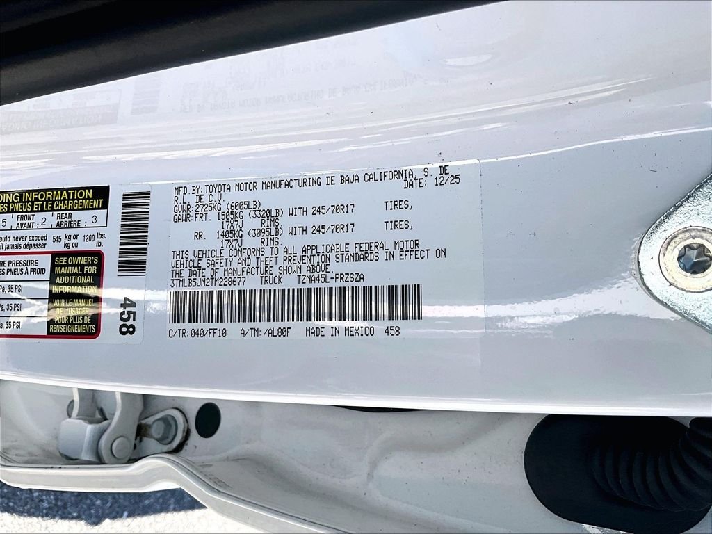 Used 2026 White Toyota SR5 image 36