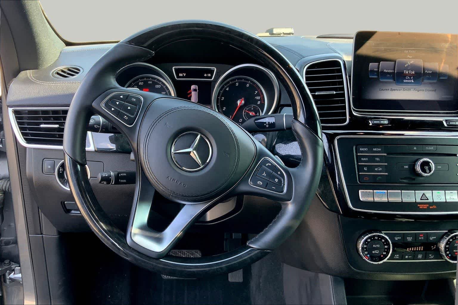 Used 2018 Selenite Grey Metallic Mercedes-Benz GLS 450 image 6