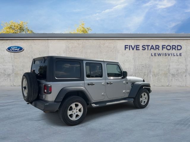 Used 2020 Silver Jeep Unlimited Sport S image 8